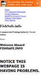 Mobile Screenshot of fishsafe.info